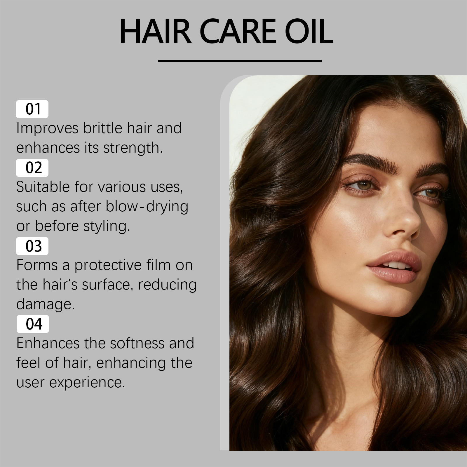 Hair Growth Serum Oil - Óleo de Crescimento Capilar EELHOE com