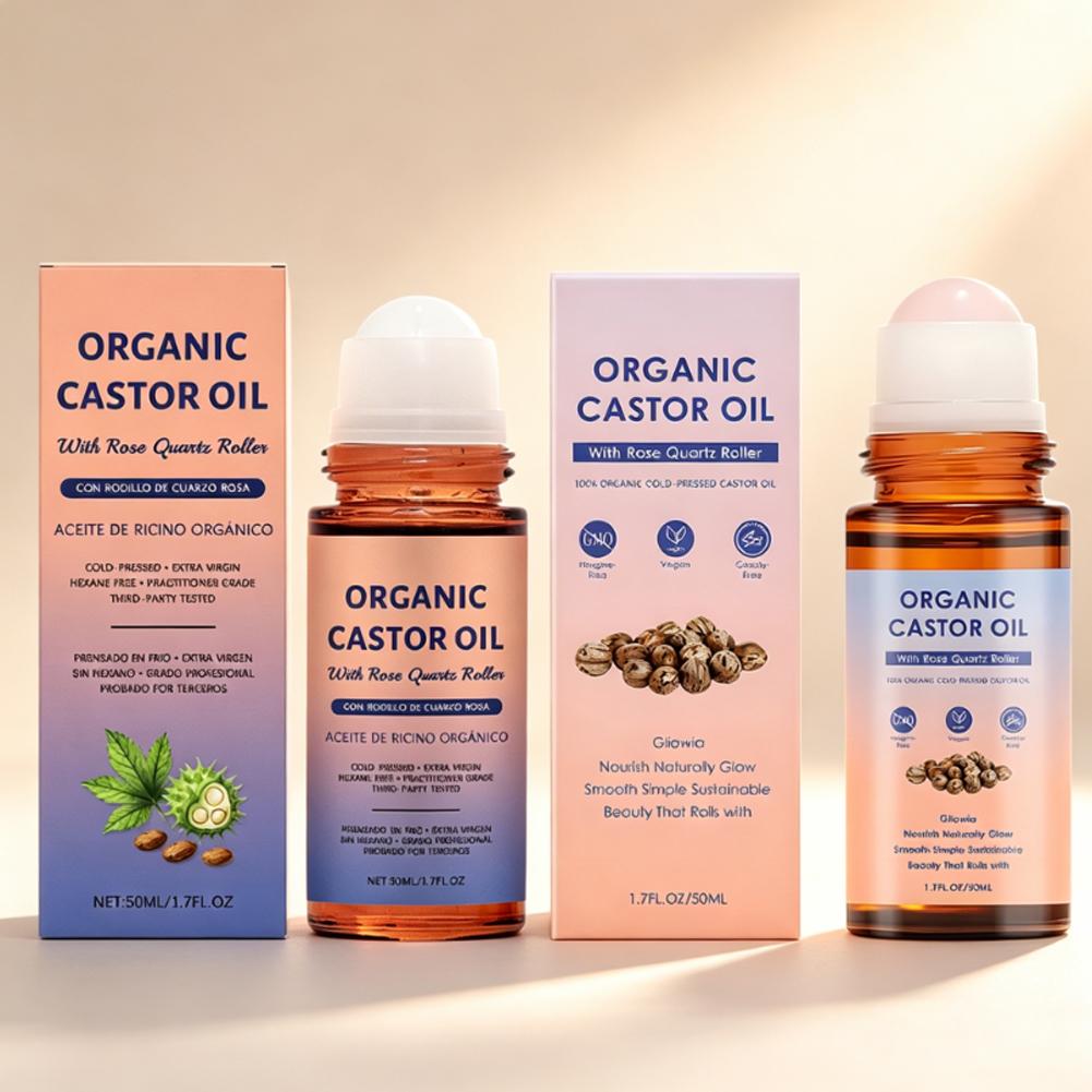 Hair Care Daily - Óleo de Rícino Orgânico com Rolo