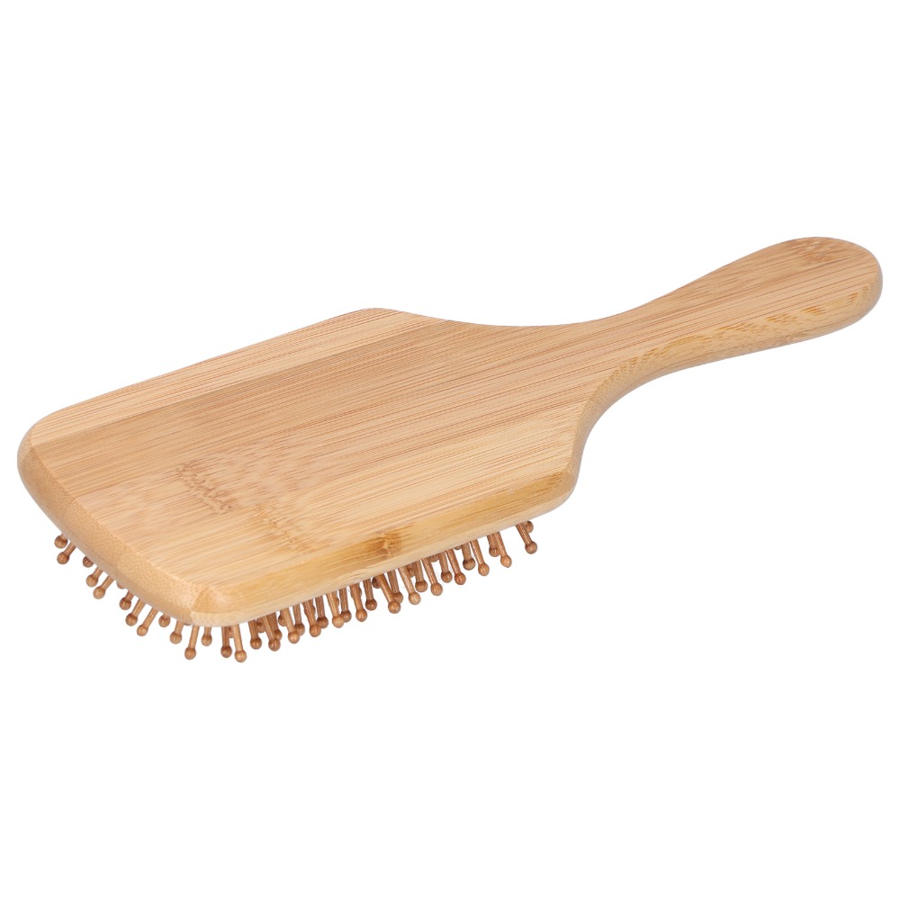 Bamboo Hair Brush - Escova de Cabelo de Bambu Suave,