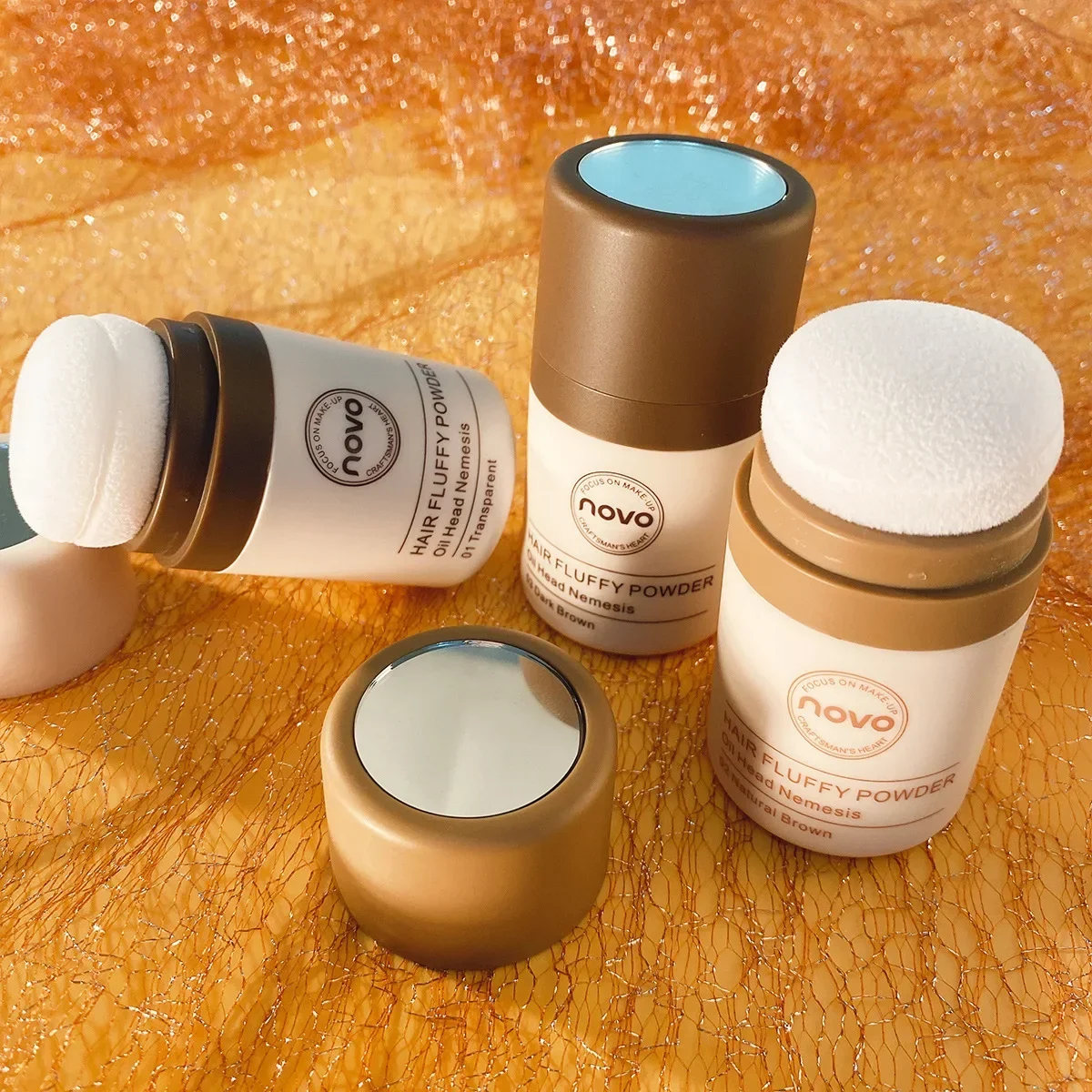 Hair Care Products - Novo Hair Plffy Powder - Reparação