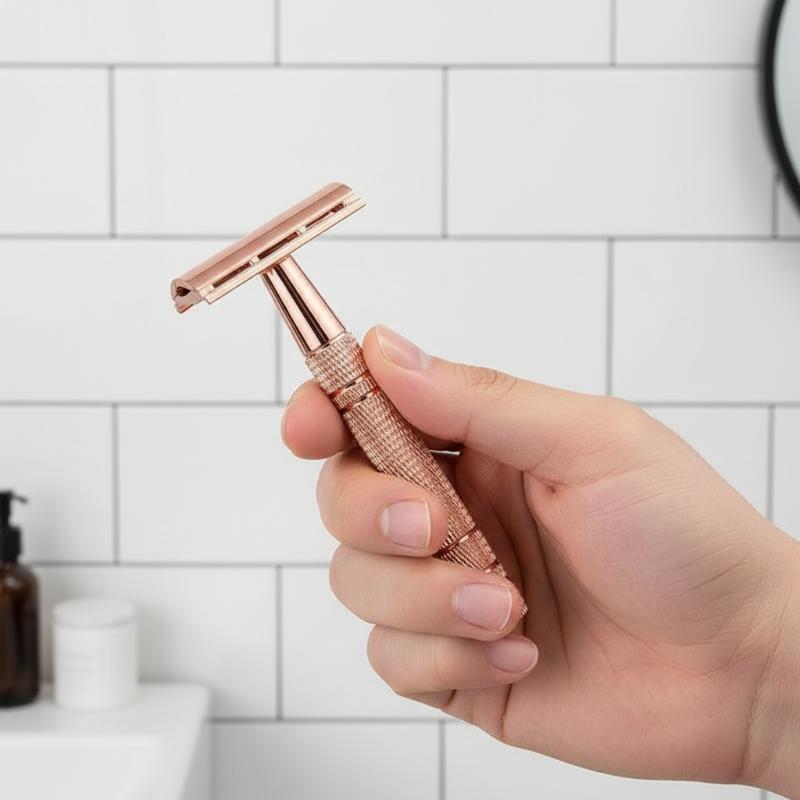 Barbeador de segurança reutili - Hair Care Daily avaliação e preço