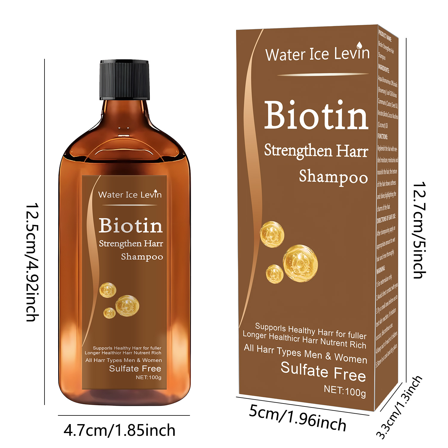 Shampoo de Crescimento Capilar - Biotin Shampoo Thickening avaliação e preço