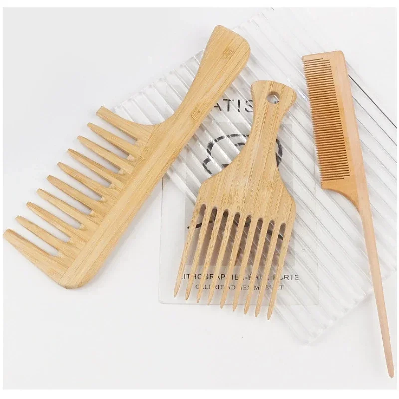 1 pçs pente de cabelo de madei - Bamboo Hair Brush avaliação e preço
