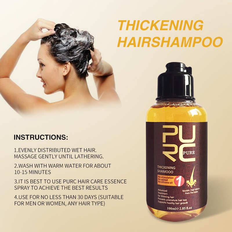 Purc espessamento shampoo de c - Biotin Shampoo Thickening avaliação e preço
