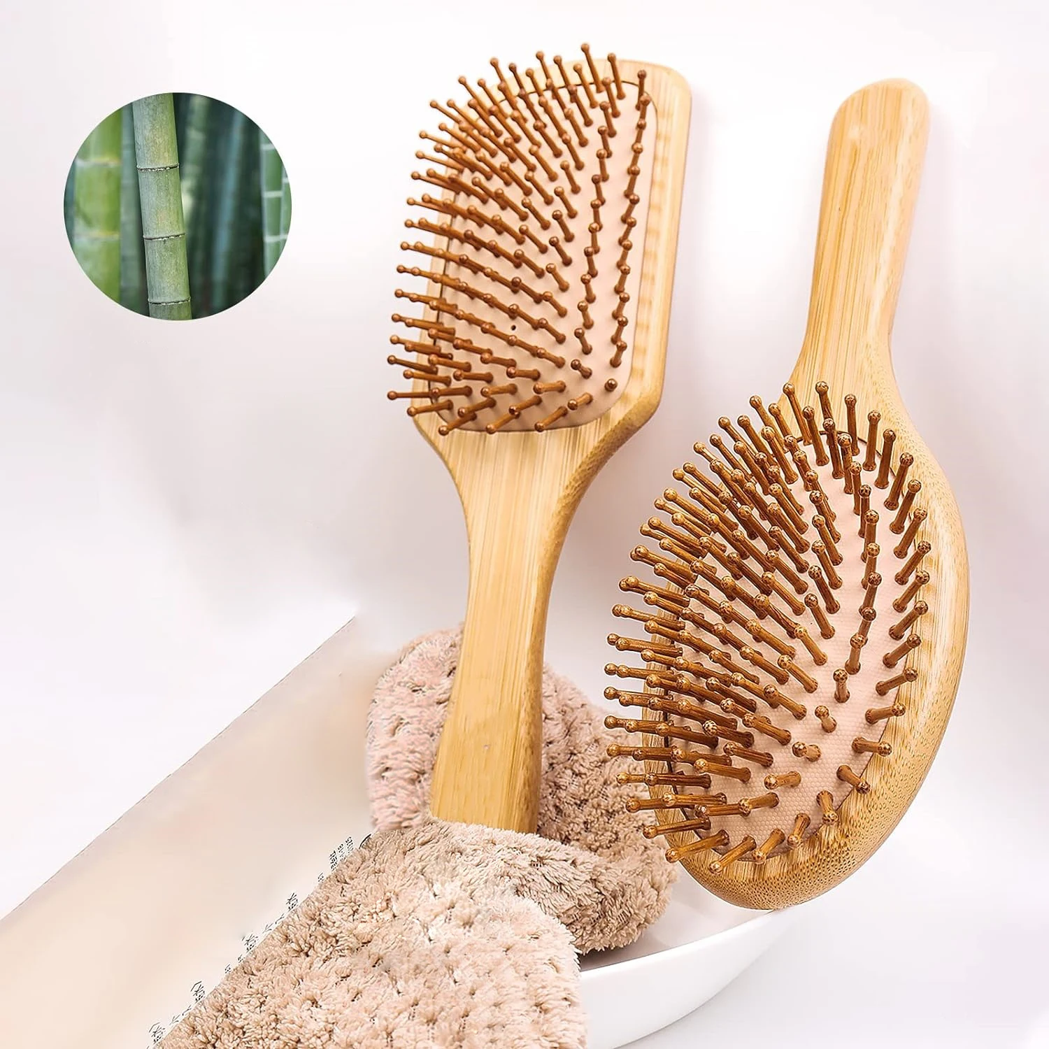 Escova de Cabelo de Bambu Natu - Bamboo Hair Brush avaliação e preço
