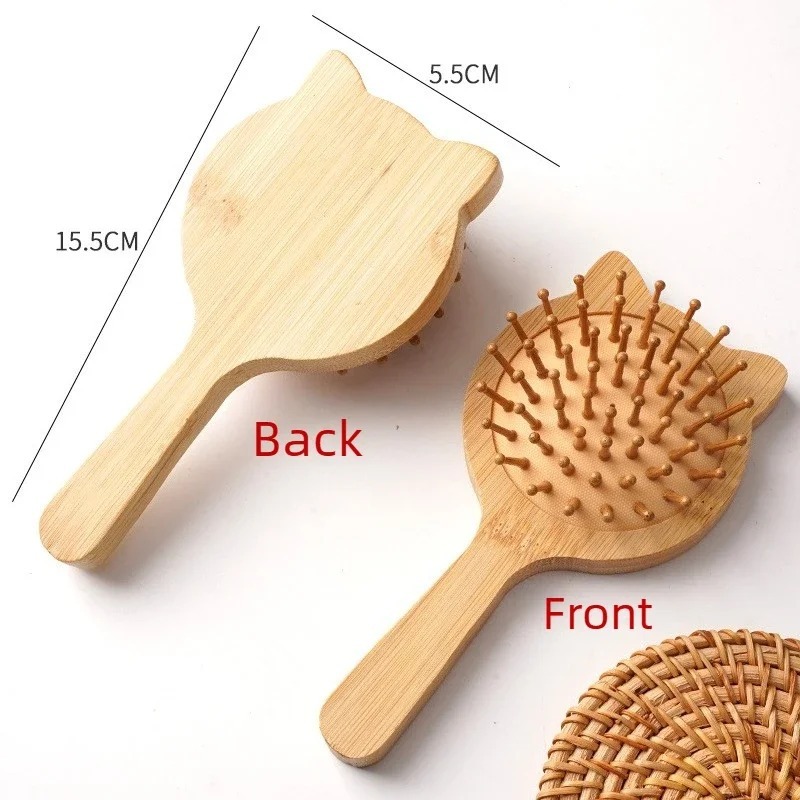 1 Unidade Nova Escova de Cabel - Bamboo Hair Brush avaliação e preço