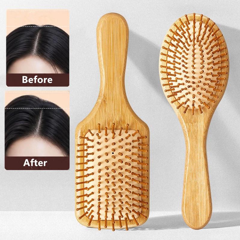 {MAX-66} Pente de Bambu Natura - Bamboo Hair Brush avaliação e preço