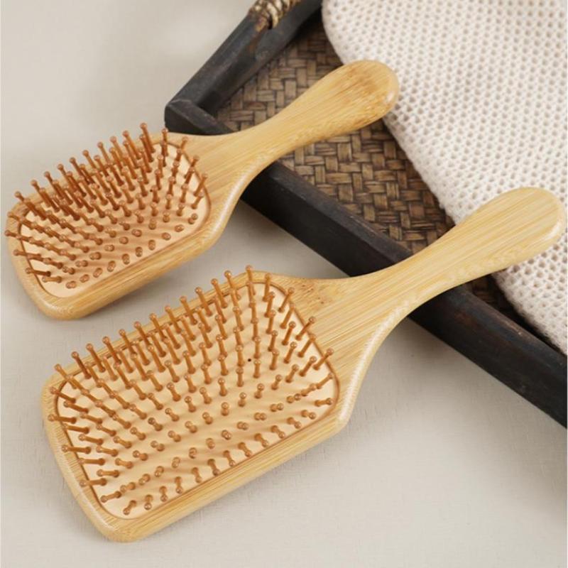 {MAX-66} Pente de Bambu Natura - Bamboo Hair Brush avaliação e preço