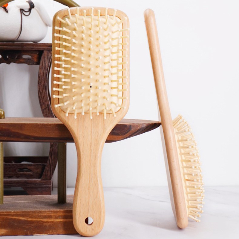 Pente de airbag de madeira pro - Bamboo Hair Brush avaliação e preço