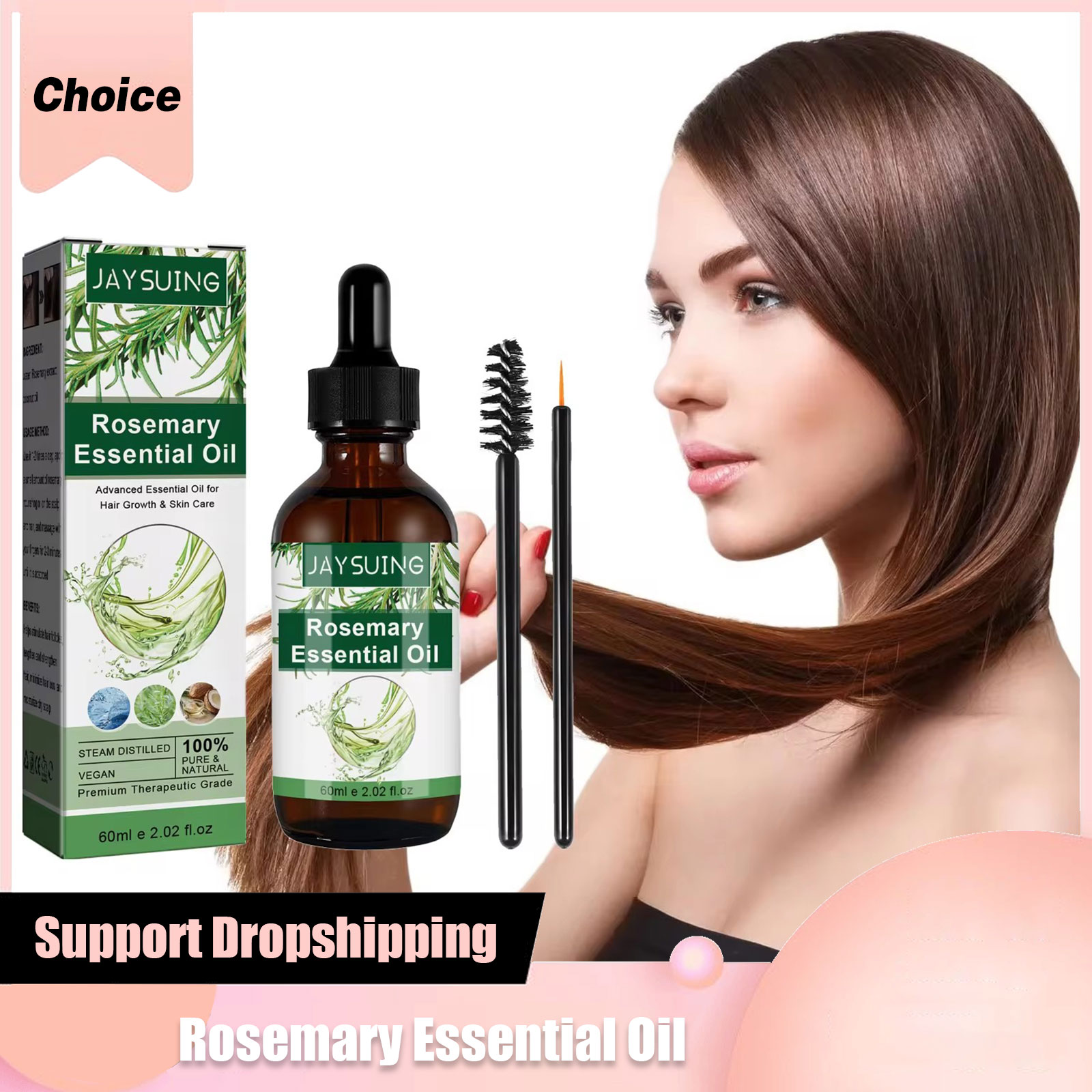 Óleo essencial de alecrim para - Hair Growth Serum Oil avaliação e preço