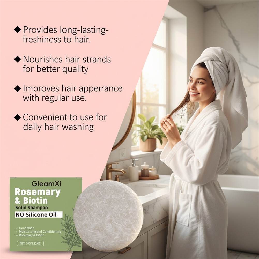 Shampoo Sólido de Alecrim e Bi - Biotin Shampoo Thickening avaliação e preço