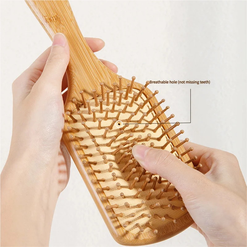 Escova de cabelo de bambu esti - Bamboo Hair Brush avaliação e preço