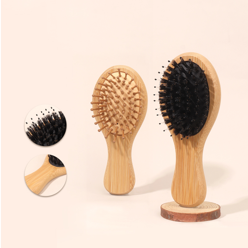 Mini pente de airbag de bambu, - Bamboo Hair Brush avaliação e preço