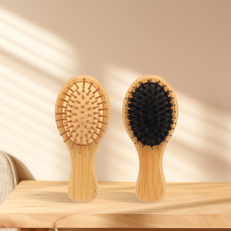 Mini pente de airbag de bambu, - Bamboo Hair Brush avaliação e preço
