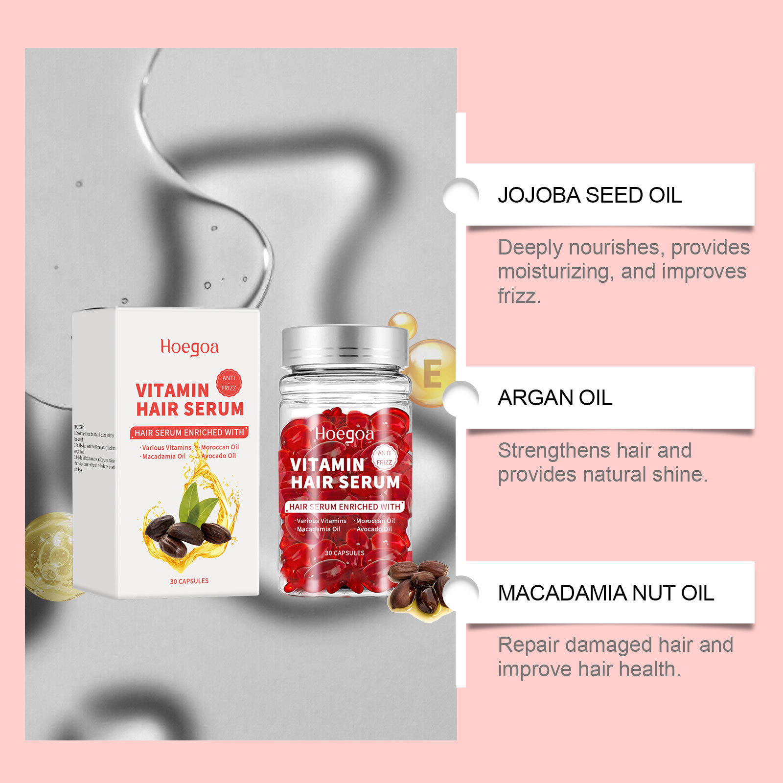 Cápsulas de soro para cuidados - Hair Growth Serum Oil avaliação e preço