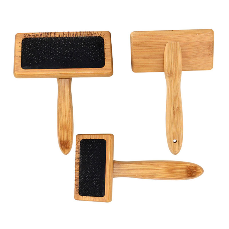 Escova para cães de estimação, - Bamboo Hair Brush avaliação e preço